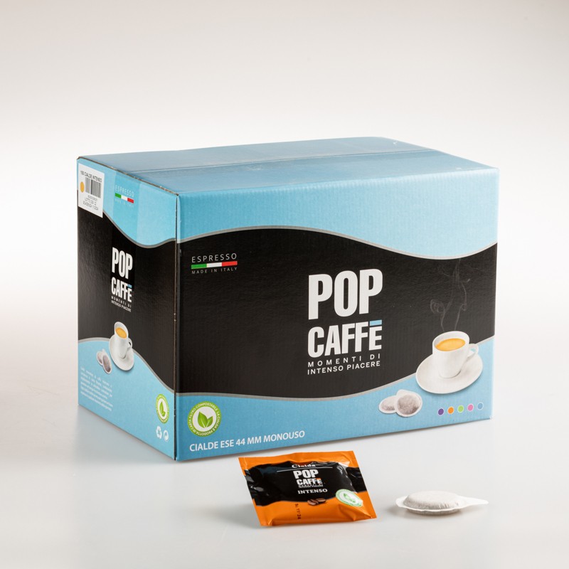 Café "POP CAFFE" -  carton 150 dosettes