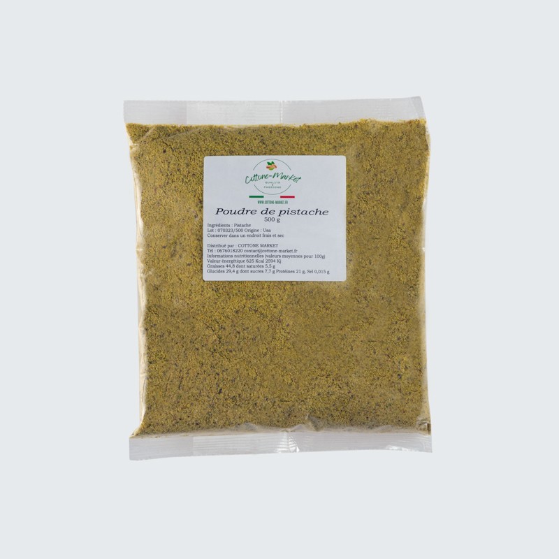 Poudre de pistache nature (USA) - 500gr